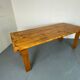 Ensemble de salle à manger moderniste du milieu du siècle en pin, style Chapo, Perriand, Jeanneret, années 50