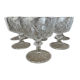 6 glass champagne coupes