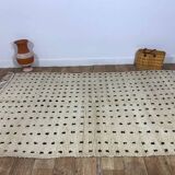 Tapis berbère a pois fait main 250 X 150 CM