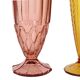 Paire de vases en verre coloré de la période Art Déco