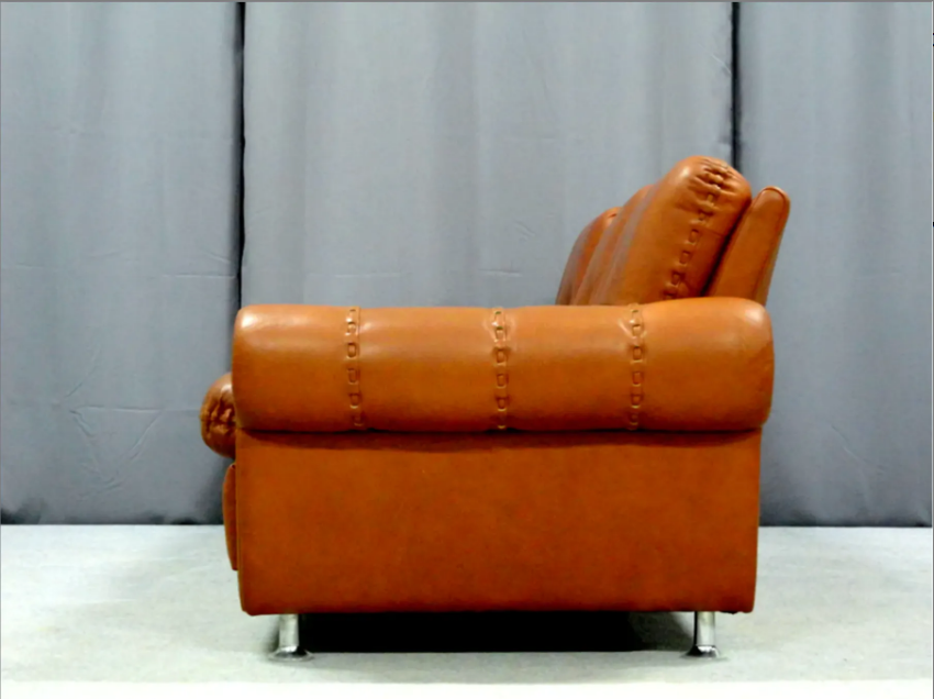 Leather sofa, 1970