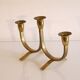 Vintage brass chandelier 1970
