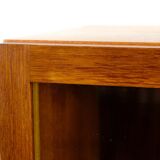 Vintage teak shopping shop window shelf 60s