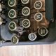 Charming and rare standard corona typewriter 1940s