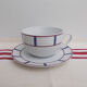 2 Basque porcelain lunches