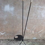 Floor lamp "painter's palette" 50s with 2 arms of light