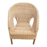 Children's wicker chair