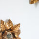 Paire d'appliques fleur