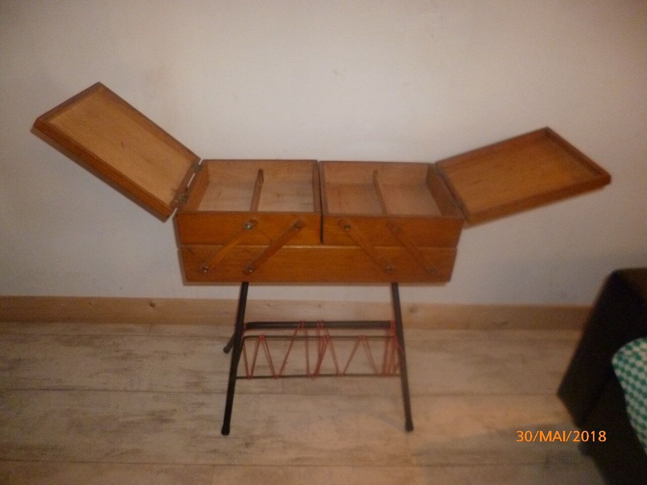 Worker scoubidou 1960 scandinavian style