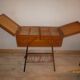 Travailleuse  scoubidou  1960 style scandinave