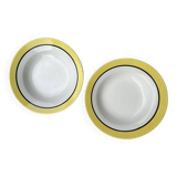 Digoin sarreguimenes soup plates
