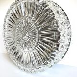 Semi-crystal ceiling lamp design german vintage