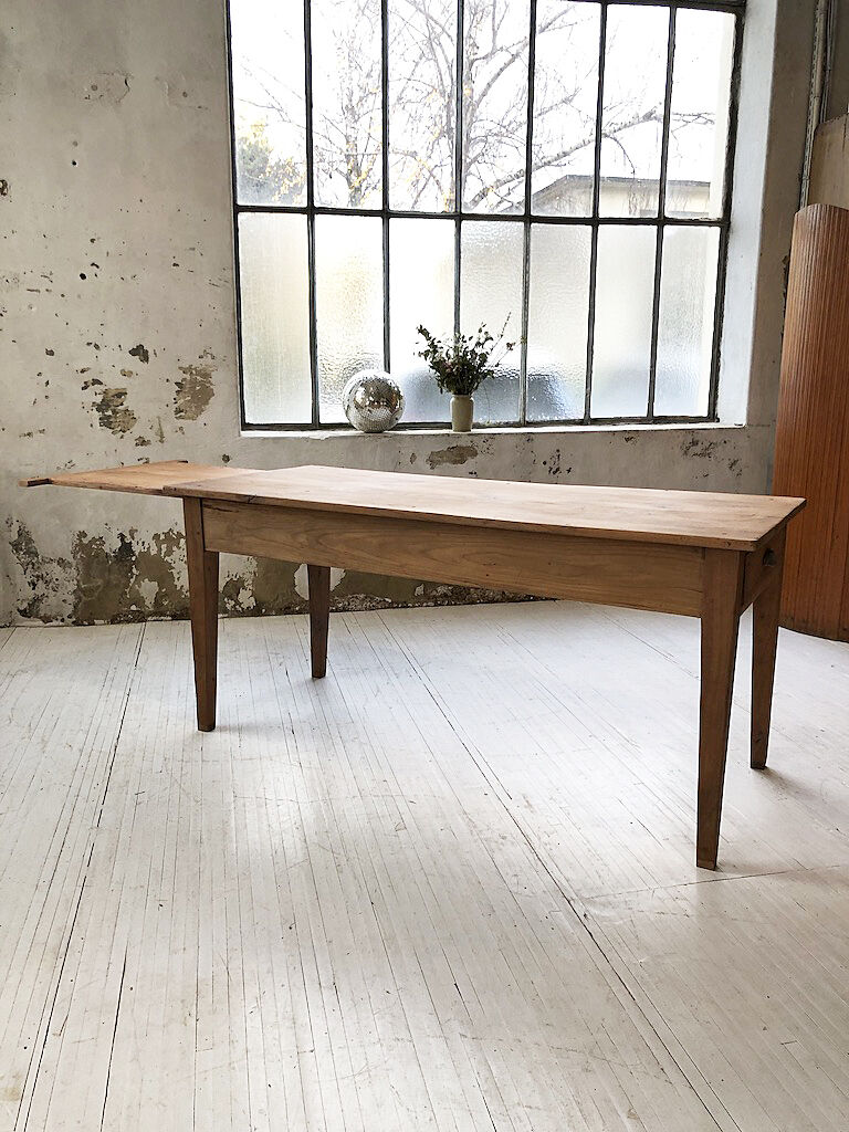 Cherry farm table - lengthening 2m30