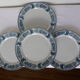 4 vintage dinner plates from CM&C, Massena model 220604