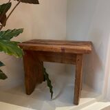 Brutalist pair of bedside tables