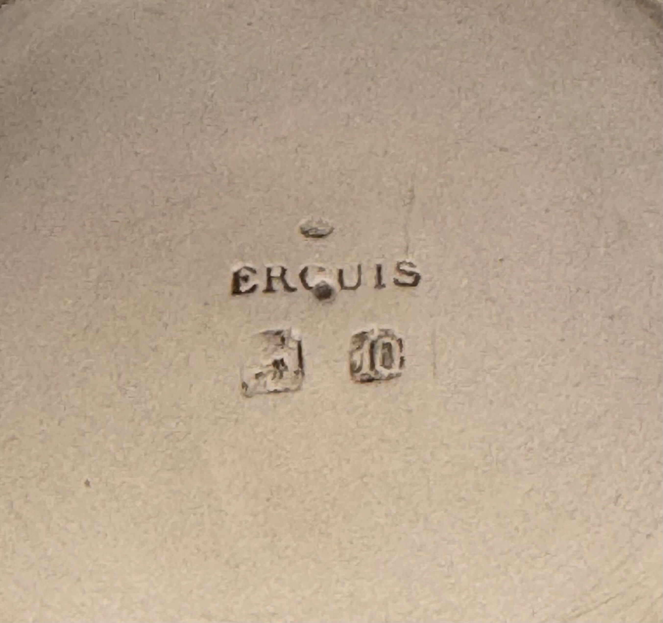 Antique Ercuis tea and coffee set from the 1960s