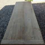 Solid oak farmhouse table