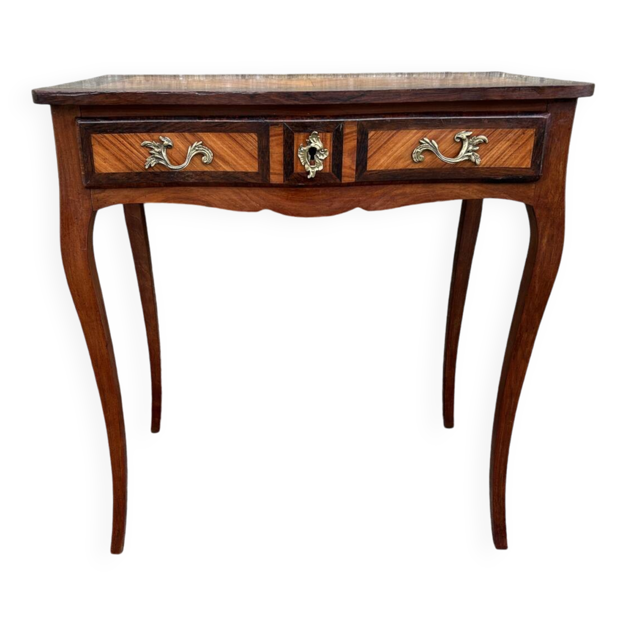 Louis XV style console table, late 19th century