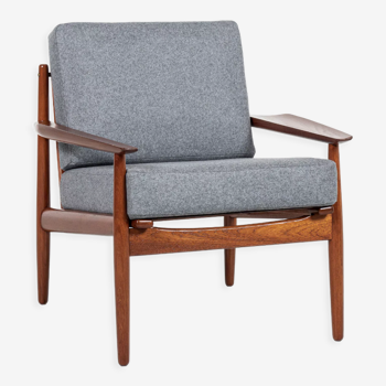 Midcentury Danish easy chair in teak by Arne Vodder for Glostrup 1960s