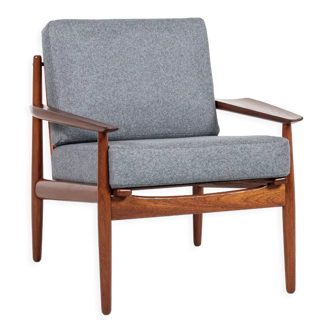 Midcentury Danish easy chair in teak by Arne Vodder for Glostrup 1960s