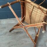 Rattan armchair