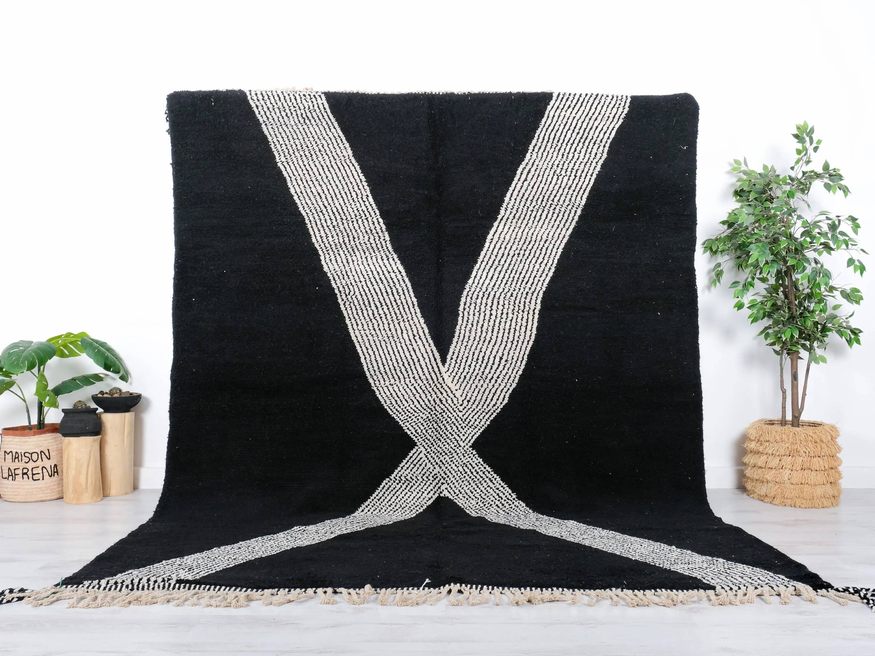 Tapis fait main traditionnal 250cmX150cm marocain
