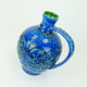 large italian mid century italica ars jug VASE jug rimini blue glaze