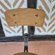 Chaise d'atelier industrielle