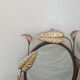 Oval mirror Hollywood Regency 60s/70s