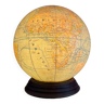 Globe Art Deco world map