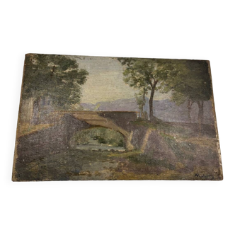 Painting on wood