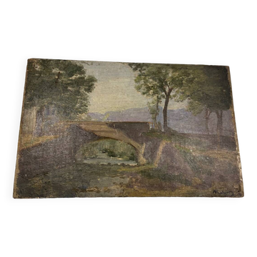 Painting on wood