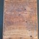 Carved wooden mirror from the Napoleonic III era in fir or pine from the 19th century.