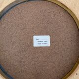 Golden sun mirror, 1960, diameter 44cm