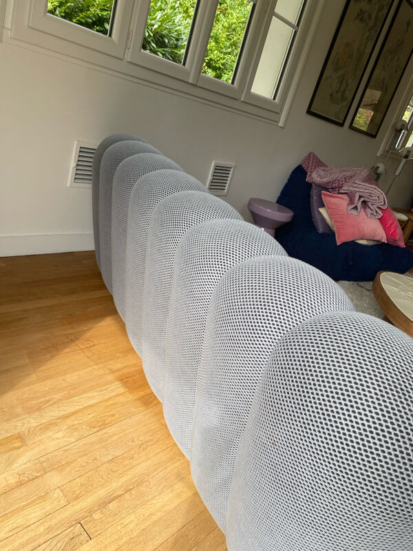 Canapé roche bobois Bubble gris parfait état