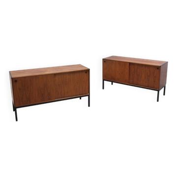 Pair of sideboards by Hans Hove & Palle Petersen for Christian Linneberg, 1960s