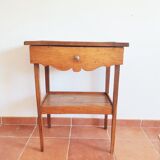 Old pedestal table