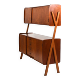 Danish Top Cabinet / Sideboard in Teak and Oak 1950s