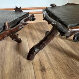 Pair of tripod stools