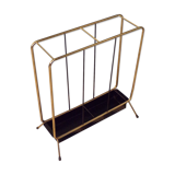 Vintage metal umbrella stand 1960