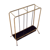 Vintage metal umbrella stand 1960