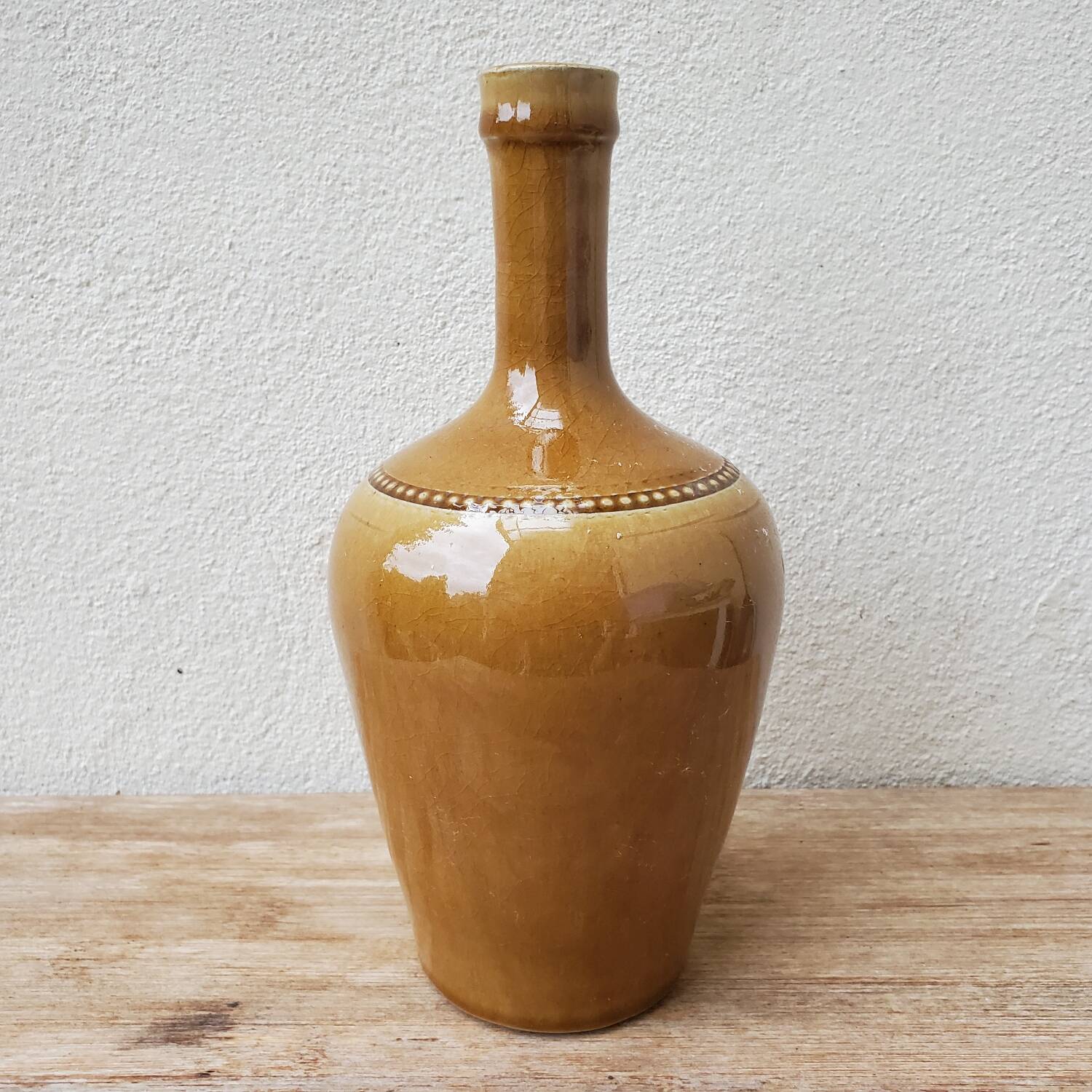 Pont-des-Vernes sandstone bottle signed