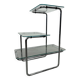 Tubular flower shelf Art Deco Bauhaus B136 by Emile Guyot