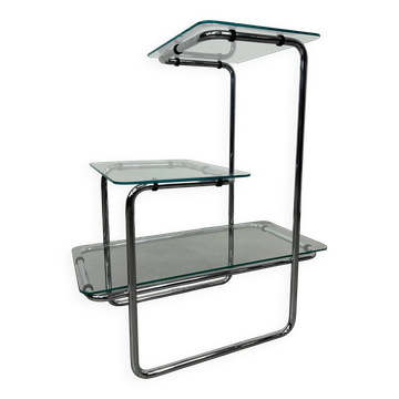 Tubular flower shelf Art Deco Bauhaus B136 by Emile Guyot