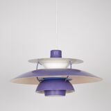 Danish vintage pendant lamp PH 5 by Poul Henningsen, Louis Poulsen, 1958