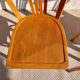 3 Luterma bistro chairs, medium oak finish