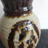 Vase en grès émaillé années 60/70