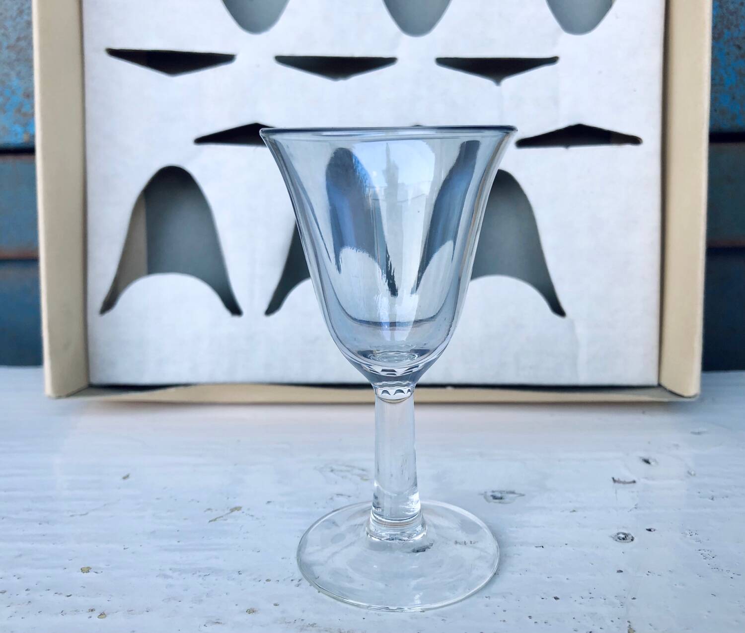 Luminarc vintage alcohol glass set