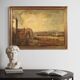 Italian seascape painting oil on canvas