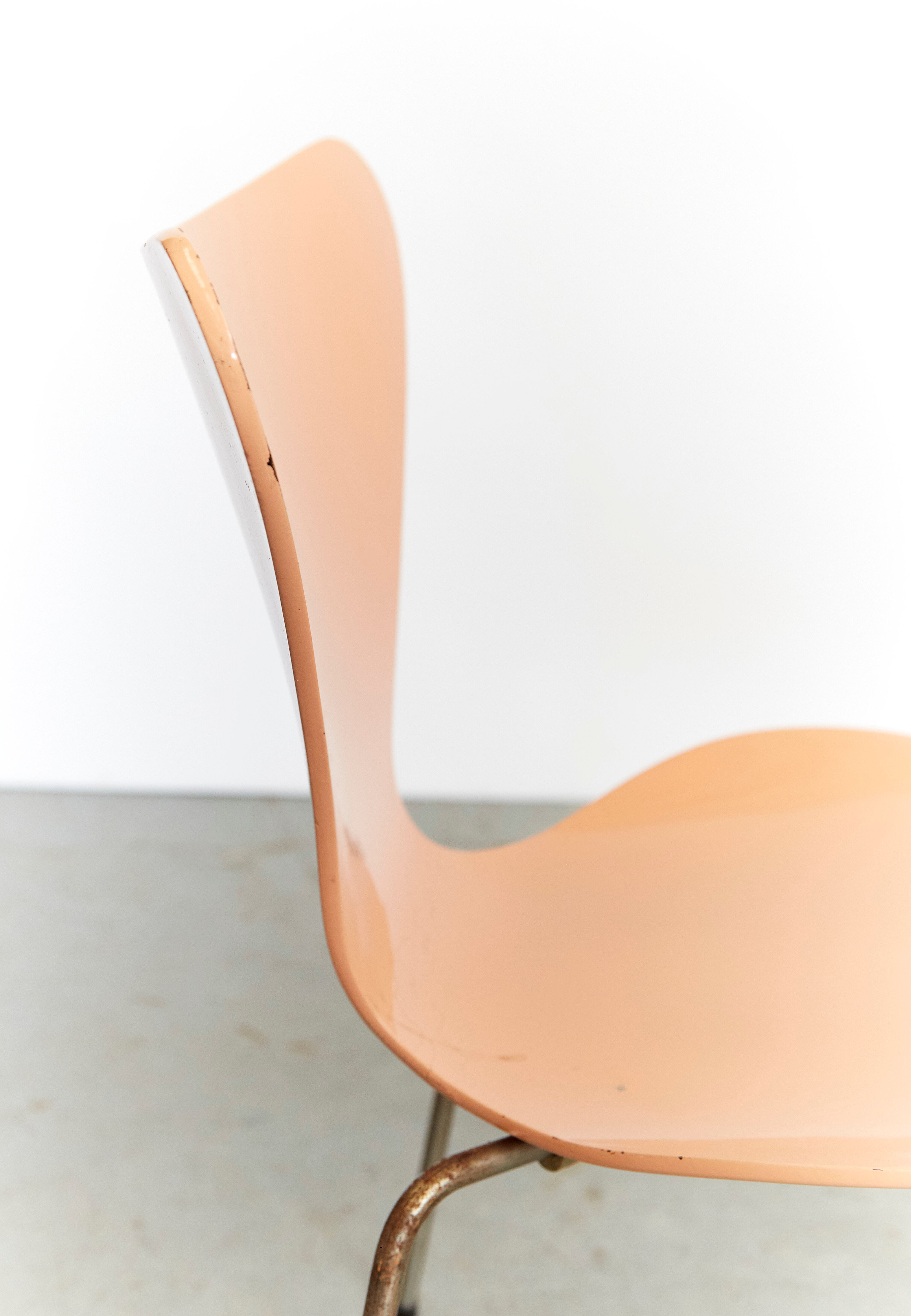 3107 Side Chairs by Arne Jacobsen for Fritz Hansen, 1965, Set of 5